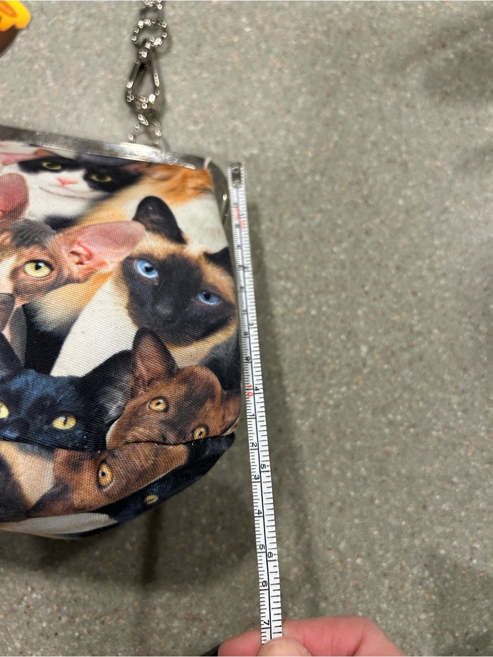 Cat Lady Box Chain-Handle Shoulder Bag with cats 🐈 - Picture 6 of 12